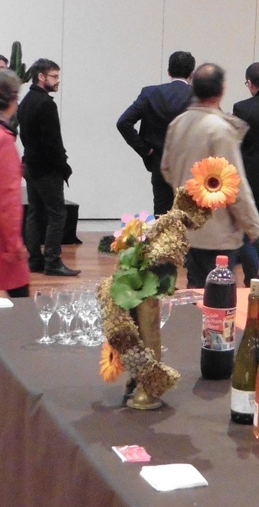 bouquet au salon d'automne 2016