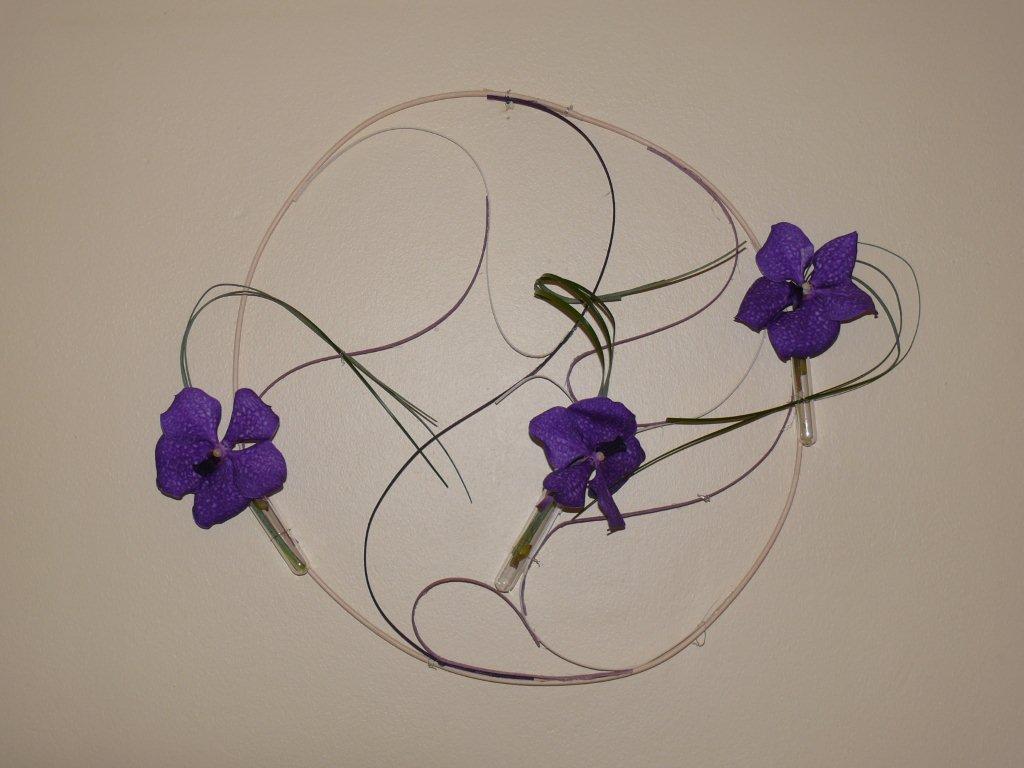 rotin orchidée wanda
